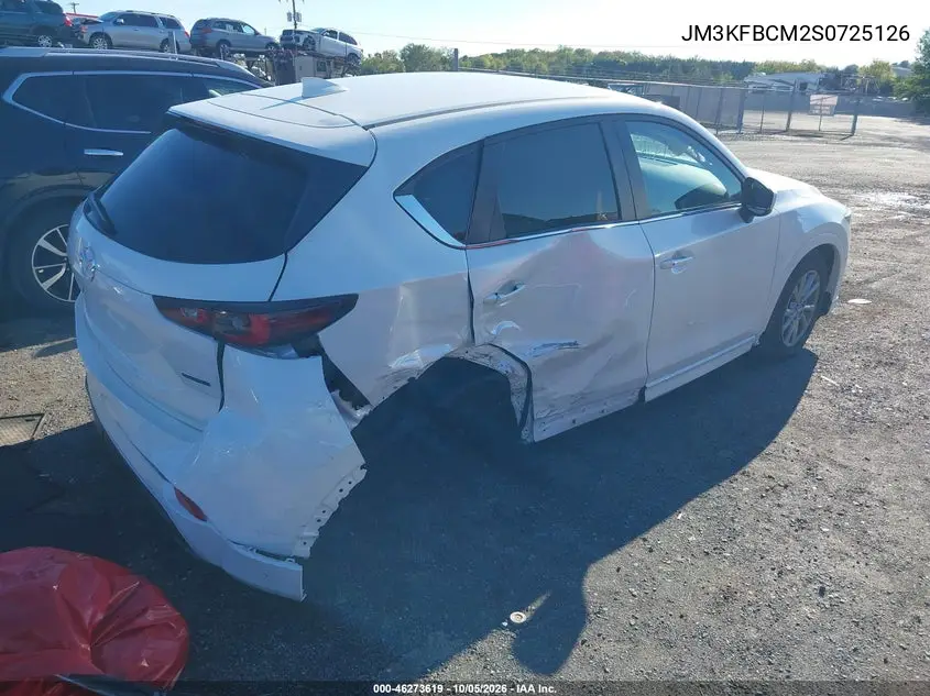2025 MAZDA CX-5 VIN JM3KFBCM2S0725126 — фото 4