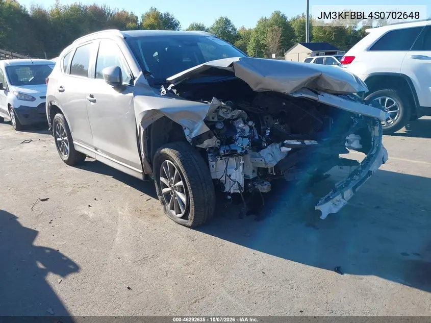 MAZDA CX-5 2025, VIN JM3KFBBL4S0702648