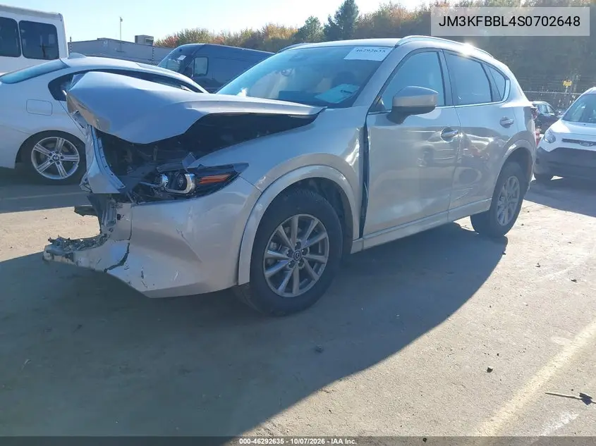 2025 MAZDA CX-5 VIN JM3KFBBL4S0702648 — фото 2