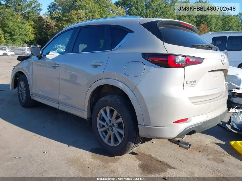 2025 MAZDA CX-5 VIN JM3KFBBL4S0702648 — фото 3