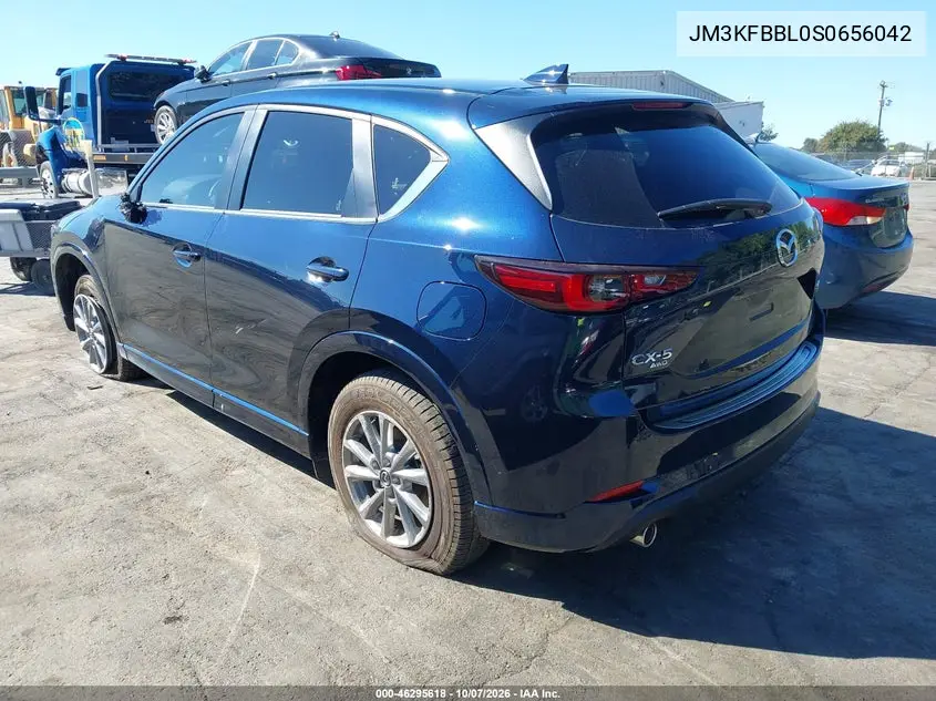 2025 MAZDA CX-5 VIN JM3KFBBL0S0656042 — фото 3