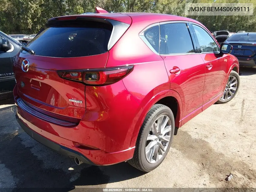 2025 MAZDA CX-5 VIN JM3KFBEM4S0699111 — фото 4