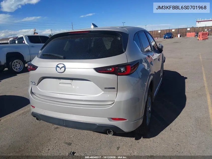 2025 MAZDA CX-5 VIN JM3KFBBL6S0701968 — фото 4