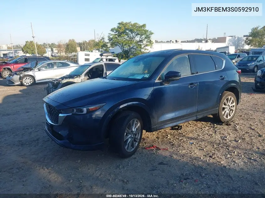 2025 MAZDA CX-5 VIN JM3KFBEM3S0592910 — фото 2
