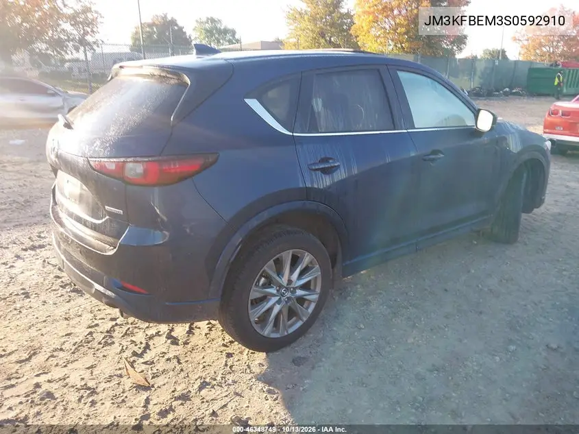 2025 MAZDA CX-5 VIN JM3KFBEM3S0592910 — фото 4