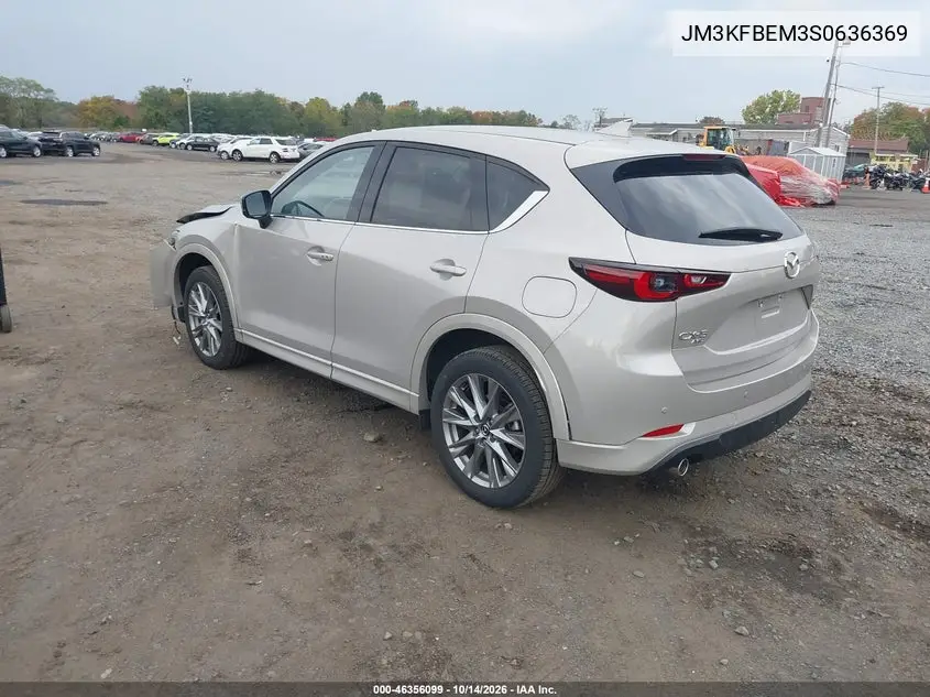 2025 MAZDA CX-5 VIN JM3KFBEM3S0636369 — фото 3