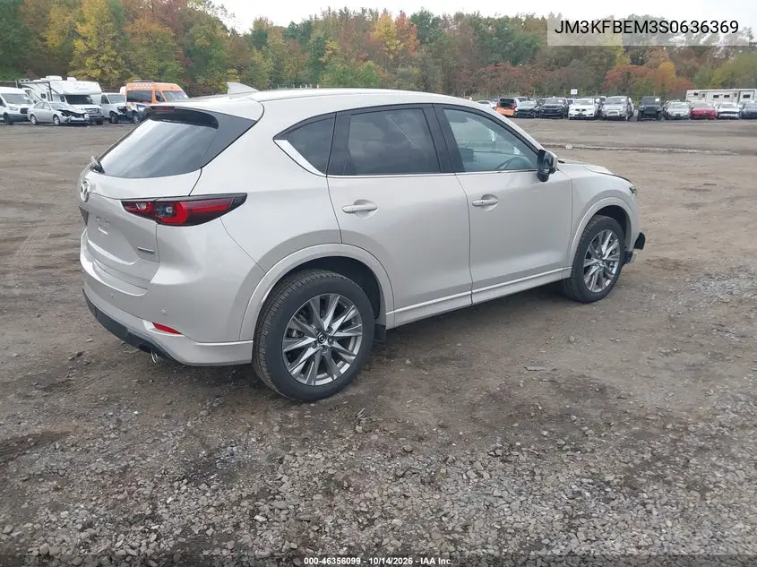 2025 MAZDA CX-5 VIN JM3KFBEM3S0636369 — фото 4