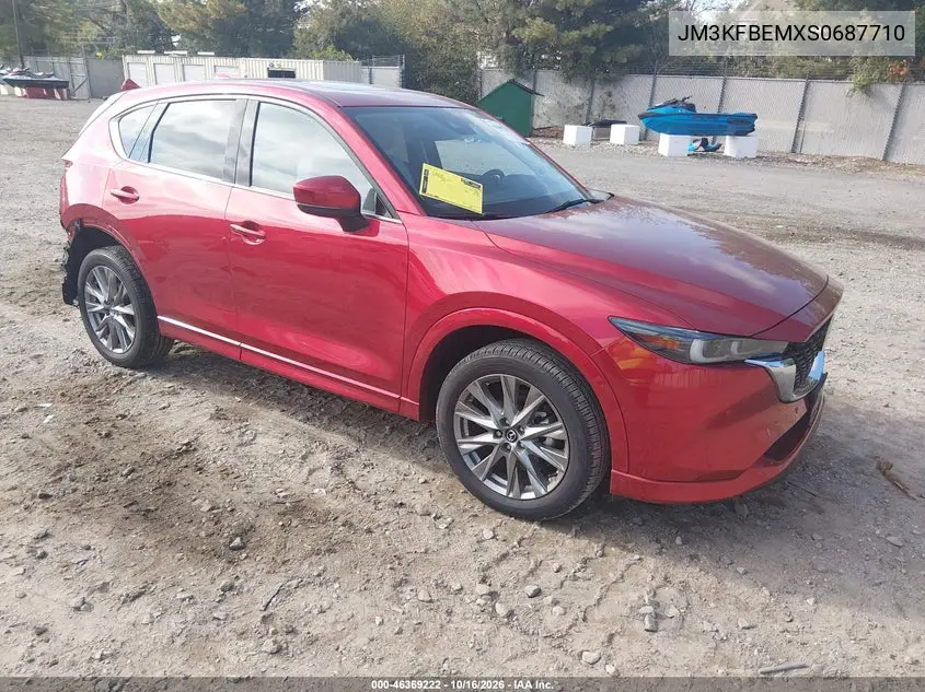 MAZDA CX-5 2025, VIN JM3KFBEMXS0687710