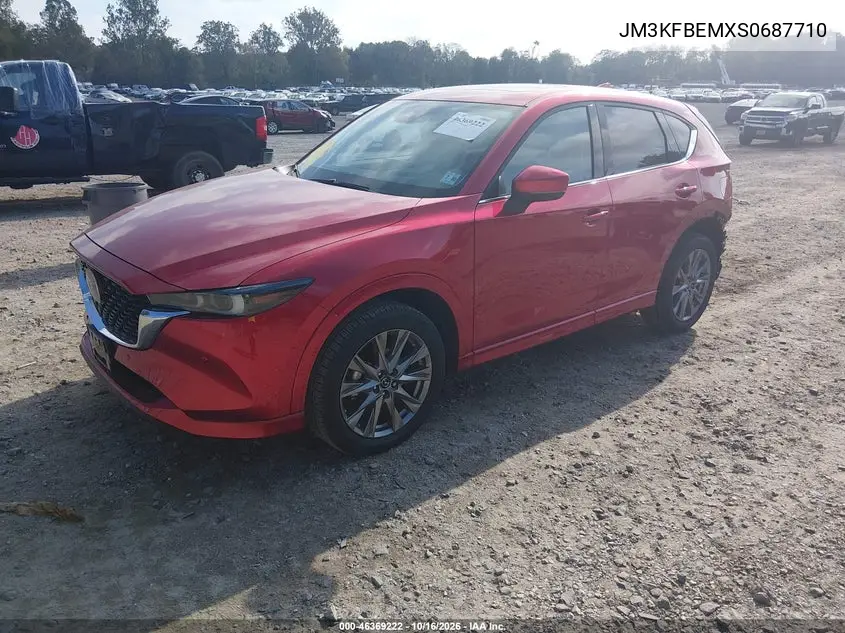2025 MAZDA CX-5 VIN JM3KFBEMXS0687710 — фото 2