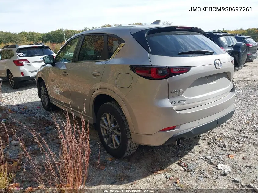 2025 MAZDA CX-5 VIN JM3KFBCM9S0697261 — фото 3
