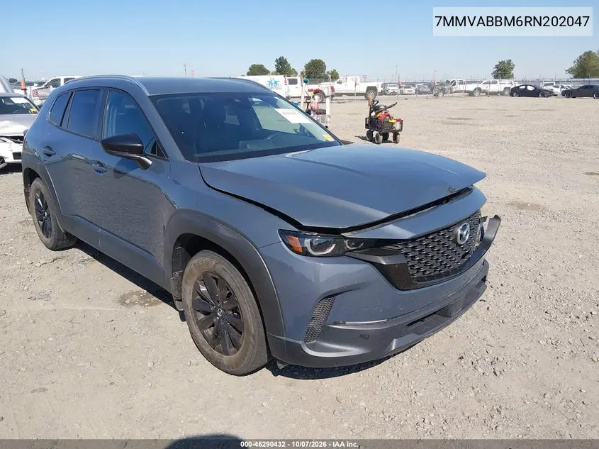 MAZDA CX-50 2024, VIN 7MMVABBM6RN202047