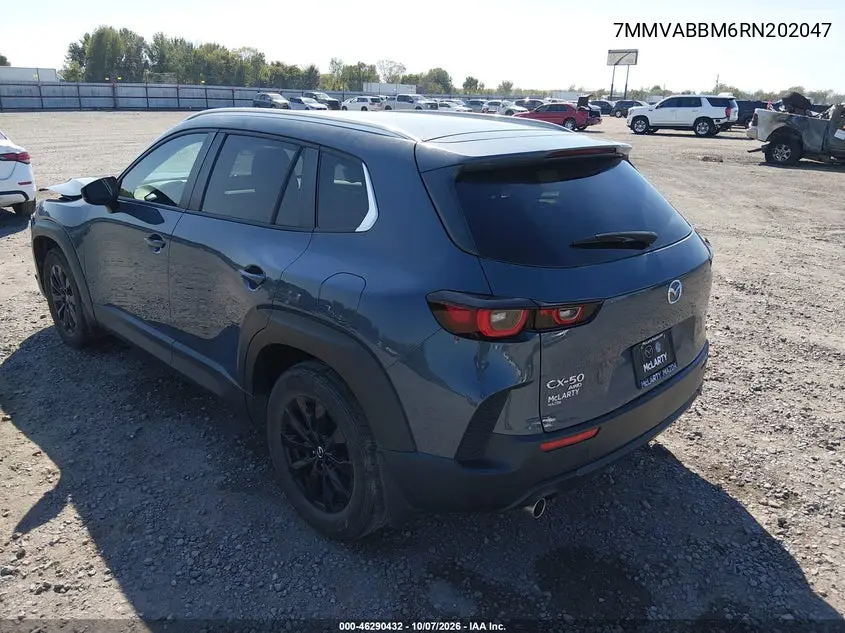 2024 MAZDA CX-50 VIN 7MMVABBM6RN202047 — фото 3