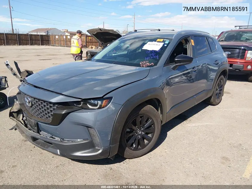 2024 MAZDA CX-50 VIN 7MMVABBM8RN185591 — фото 2