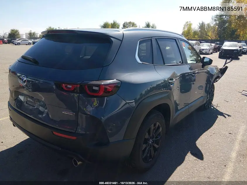 2024 MAZDA CX-50 VIN 7MMVABBM8RN185591 — фото 4