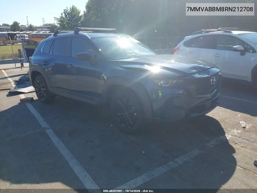 MAZDA CX-50 2024, VIN 7MMVABBM8RN212708