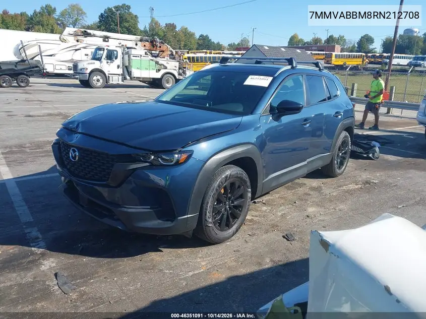2024 MAZDA CX-50 VIN 7MMVABBM8RN212708 — фото 2