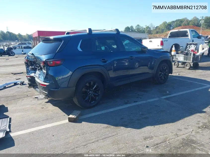 2024 MAZDA CX-50 VIN 7MMVABBM8RN212708 — фото 4
