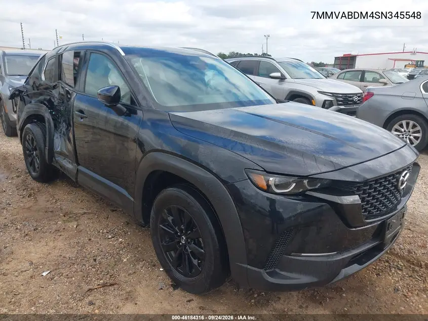MAZDA CX-50 2025, VIN 7MMVABDM4SN345548