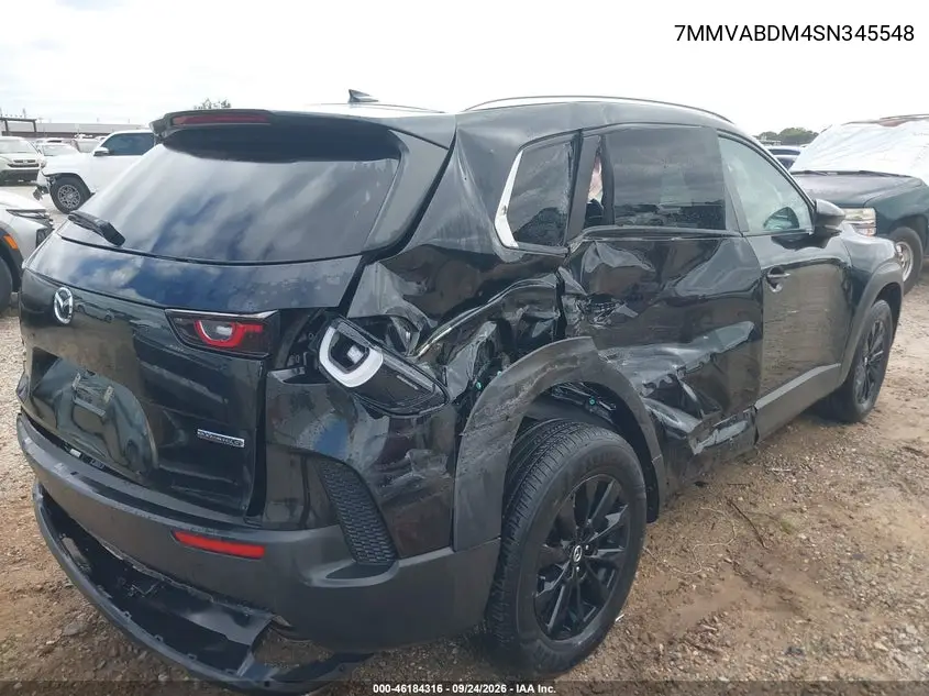 2025 MAZDA CX-50 VIN 7MMVABDM4SN345548 — фото 4