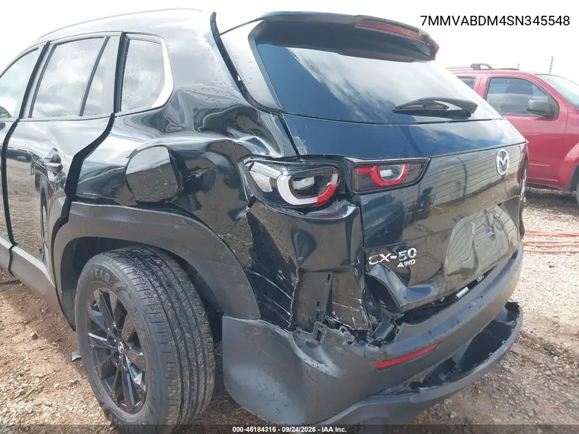 2025 MAZDA CX-50 VIN 7MMVABDM4SN345548 — фото 6