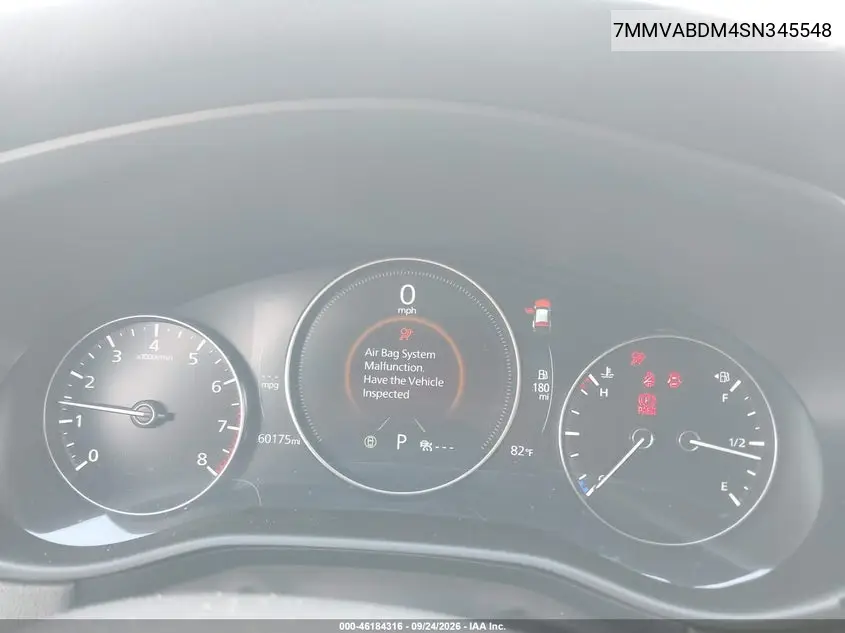 2025 MAZDA CX-50 VIN 7MMVABDM4SN345548 — фото 7