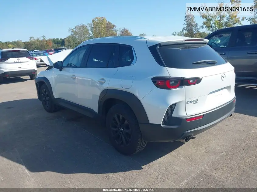 2025 MAZDA CX-50 VIN 7MMVABBM3SN391665 — фото 3