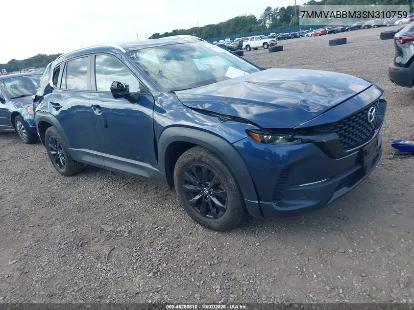 MAZDA CX-50 2025, VIN 7MMVABBM3SN310759