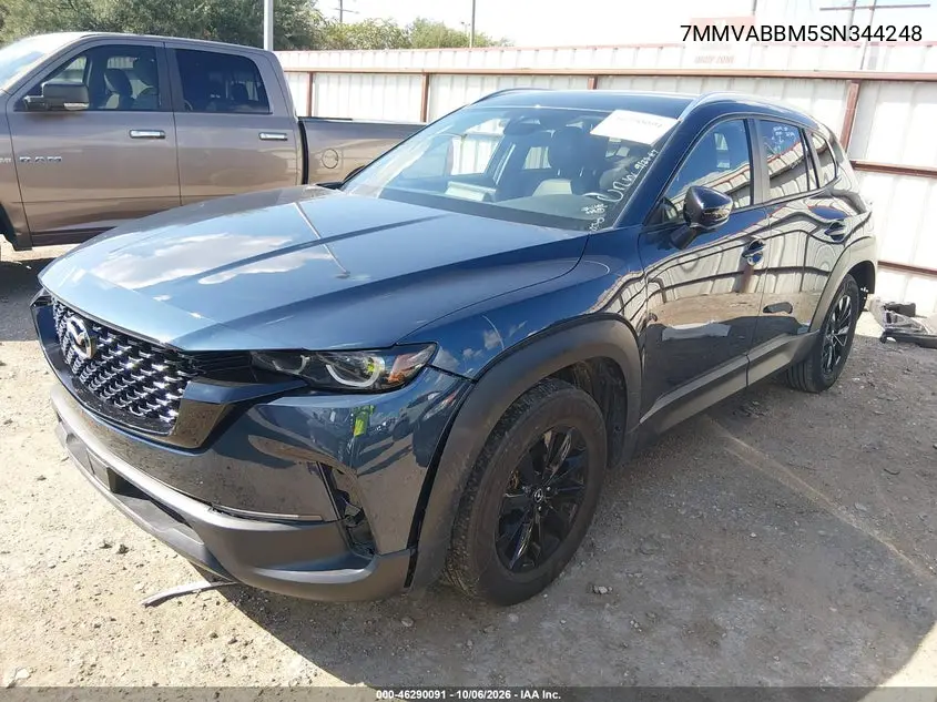 2025 MAZDA CX-50 VIN 7MMVABBM5SN344248 — фото 2