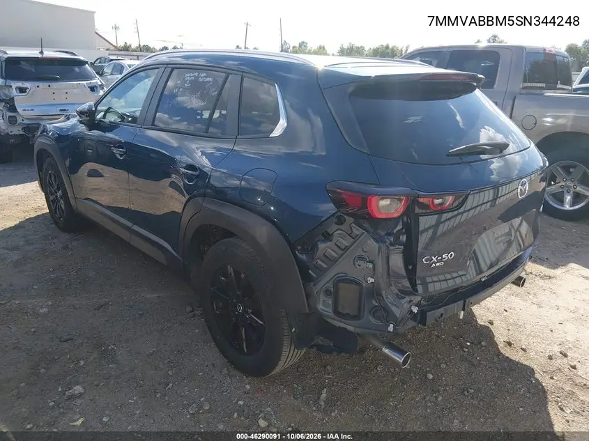 2025 MAZDA CX-50 VIN 7MMVABBM5SN344248 — фото 3
