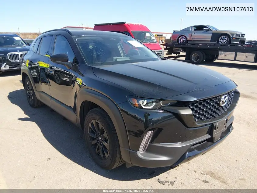 MAZDA CX-50 2025, VIN 7MMVAADW0SN107613