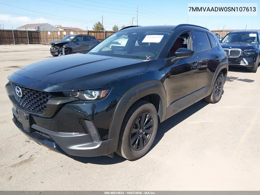 2025 MAZDA CX-50 VIN 7MMVAADW0SN107613 — фото 2