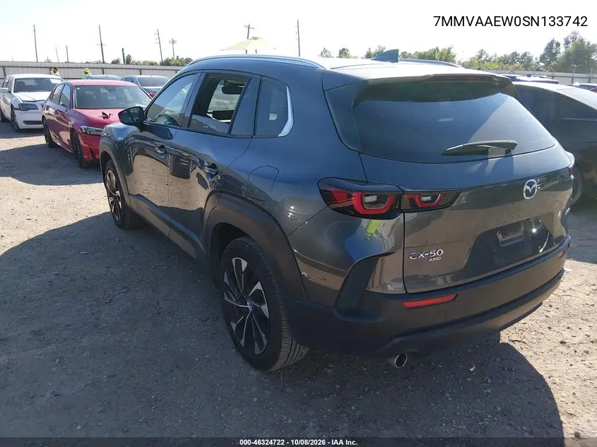2025 MAZDA CX-50 VIN 7MMVAAEW0SN133742 — фото 3