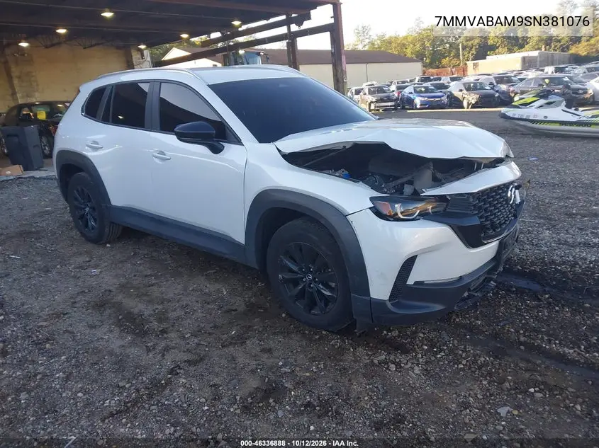 MAZDA CX-50 2025, VIN 7MMVABAM9SN381076