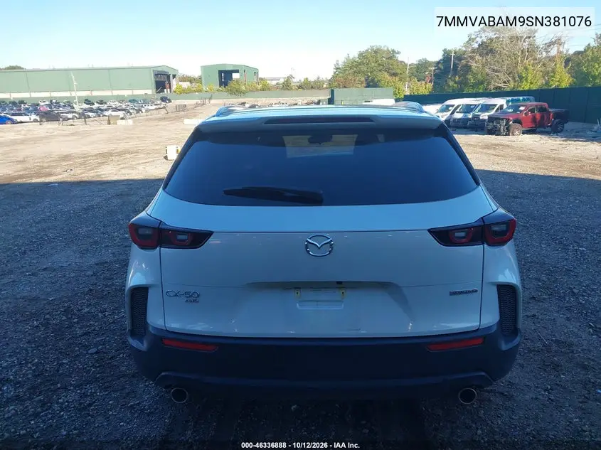 2025 MAZDA CX-50 VIN 7MMVABAM9SN381076 — фото 16