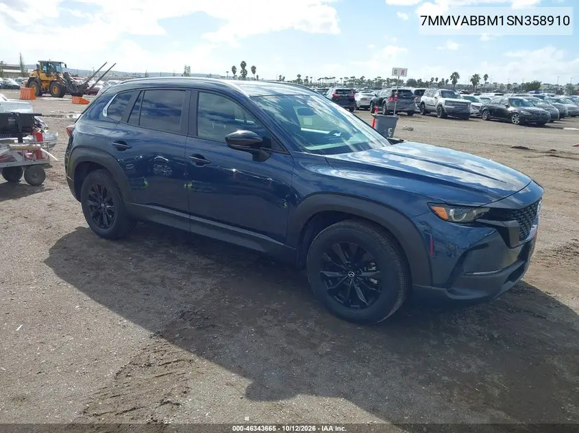 MAZDA CX-50 2025, VIN 7MMVABBM1SN358910
