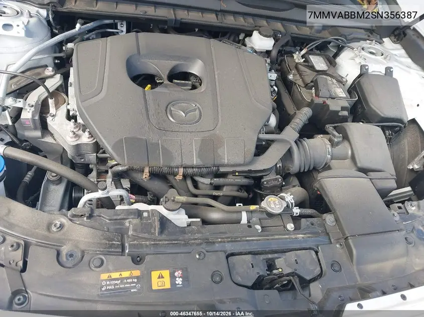 2025 MAZDA CX-50 VIN 7MMVABBM2SN356387 — фото 10
