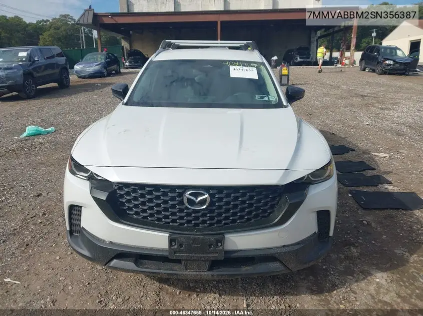 2025 MAZDA CX-50 VIN 7MMVABBM2SN356387 — фото 12