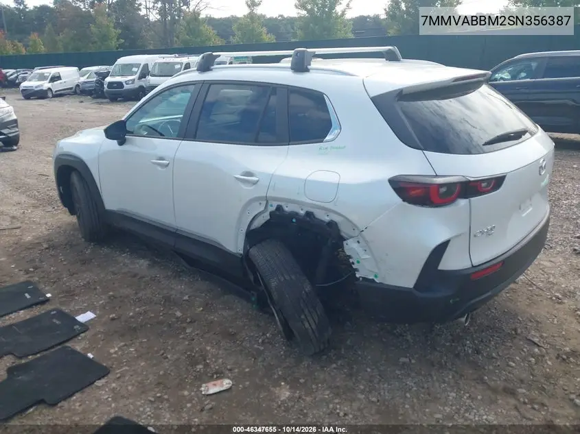 2025 MAZDA CX-50 VIN 7MMVABBM2SN356387 — фото 3