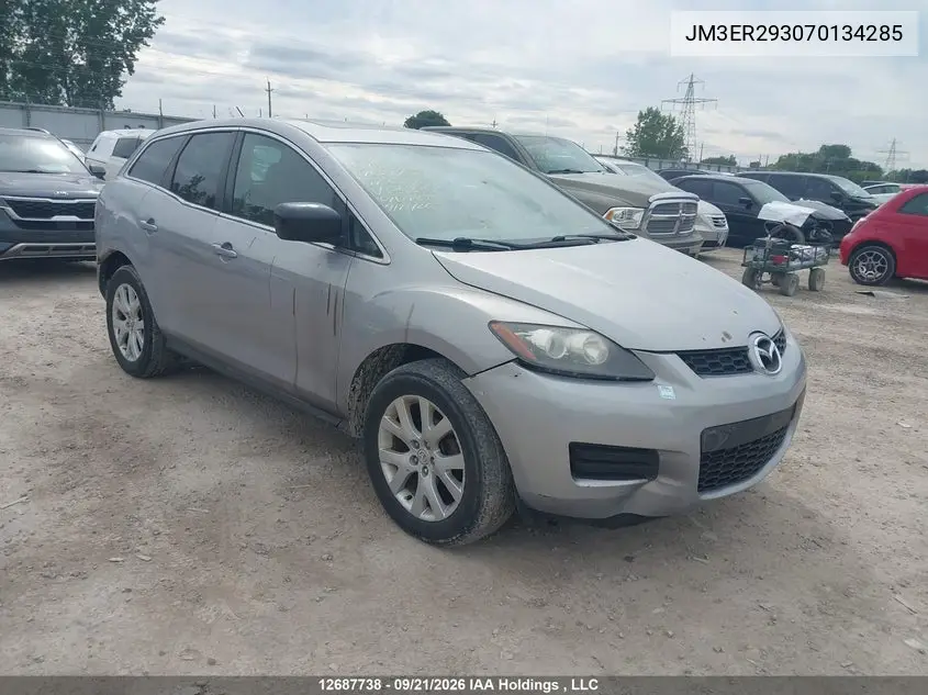 MAZDA CX-7 2007, VIN JM3ER293070134285