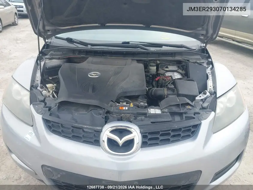 2007 MAZDA CX-7 VIN JM3ER293070134285 — фото 10