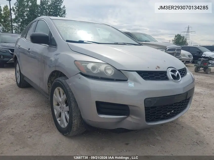 2007 MAZDA CX-7 VIN JM3ER293070134285 — фото 6