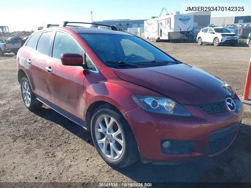 MAZDA CX-7 2007, VIN JM3ER293470142325