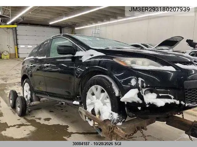 MAZDA CX-7 2008, VIN JM3ER293180207939