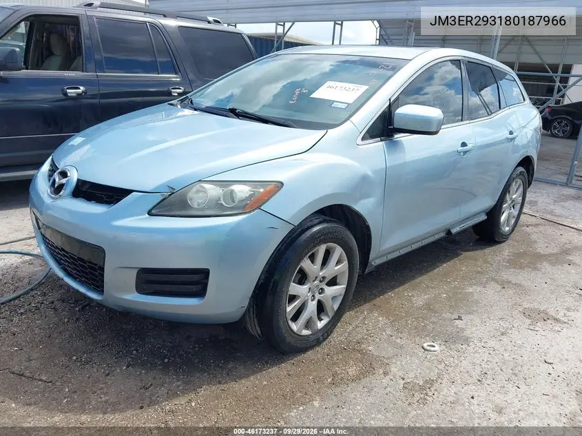 2008 MAZDA CX-7 VIN JM3ER293180187966 — фото 2