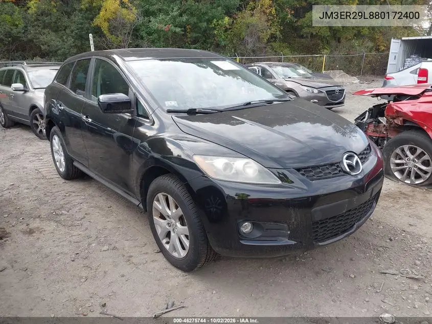 MAZDA CX-7 2008, VIN JM3ER29L880172400