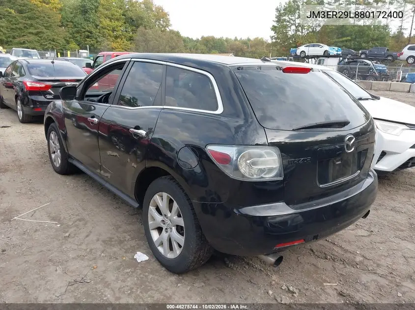 2008 MAZDA CX-7 VIN JM3ER29L880172400 — фото 3