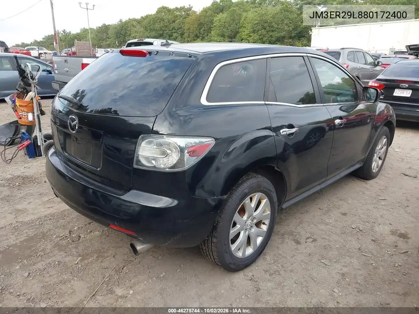 2008 MAZDA CX-7 VIN JM3ER29L880172400 — фото 4