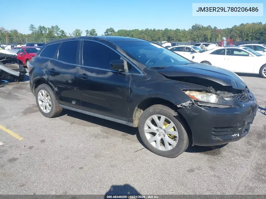 MAZDA CX-7 2008, VIN JM3ER29L780206486