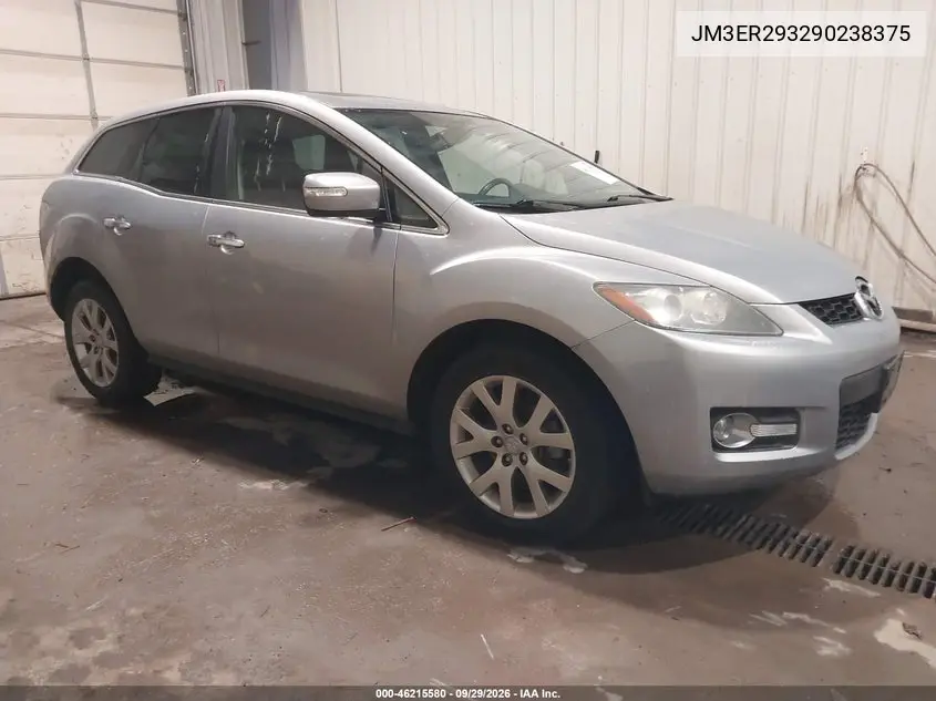 MAZDA CX-7 2009, VIN JM3ER293290238375