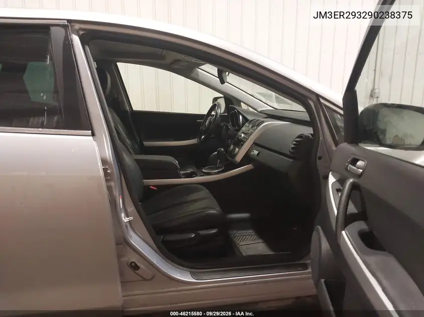 2009 MAZDA CX-7 VIN JM3ER293290238375 — фото 5